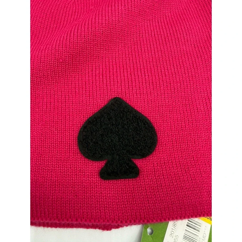 HOT PINK Kate Spade New York Fingerless Gloves/Arm Warmer & MATCHING BEANIE HAT!